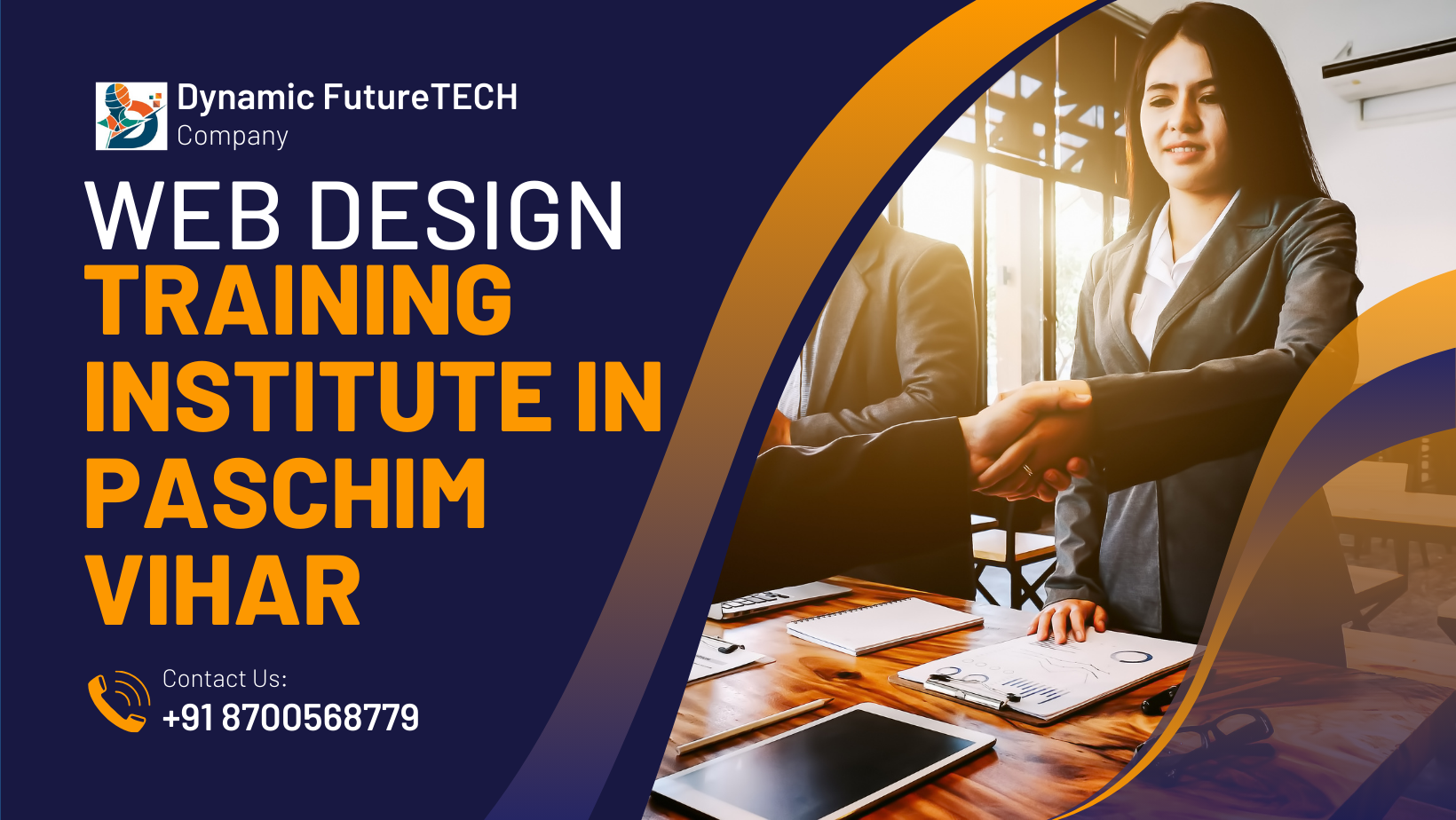 Web designing training institute in paschim vihar - Dynamic FutureTech