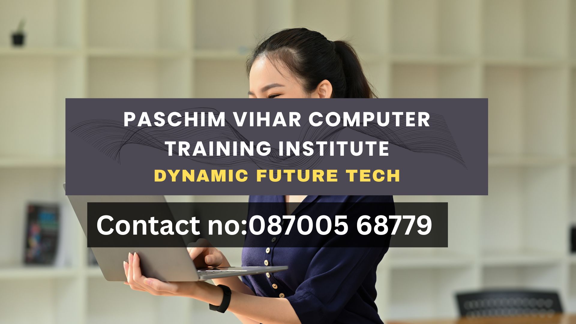 Computer training institute in Paschim Vihar