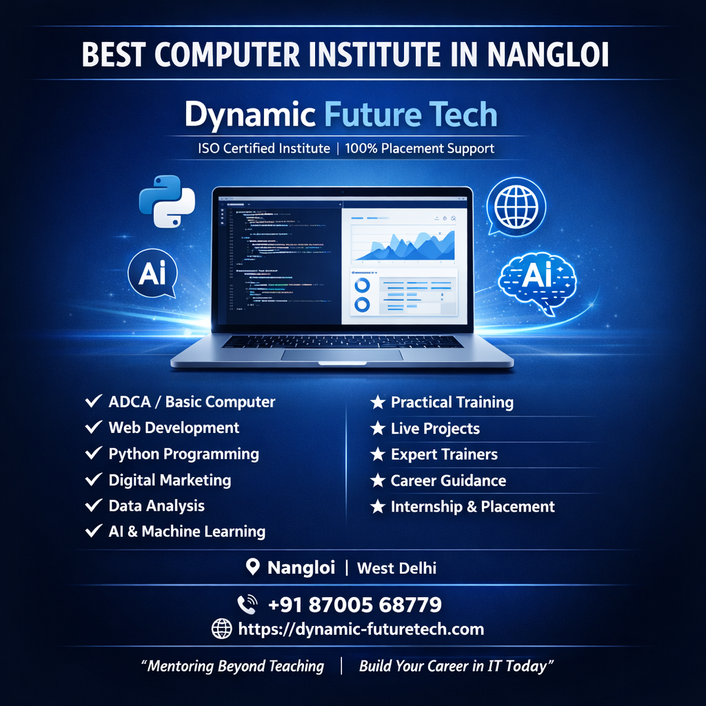 Best Computer Institute in Nangloi