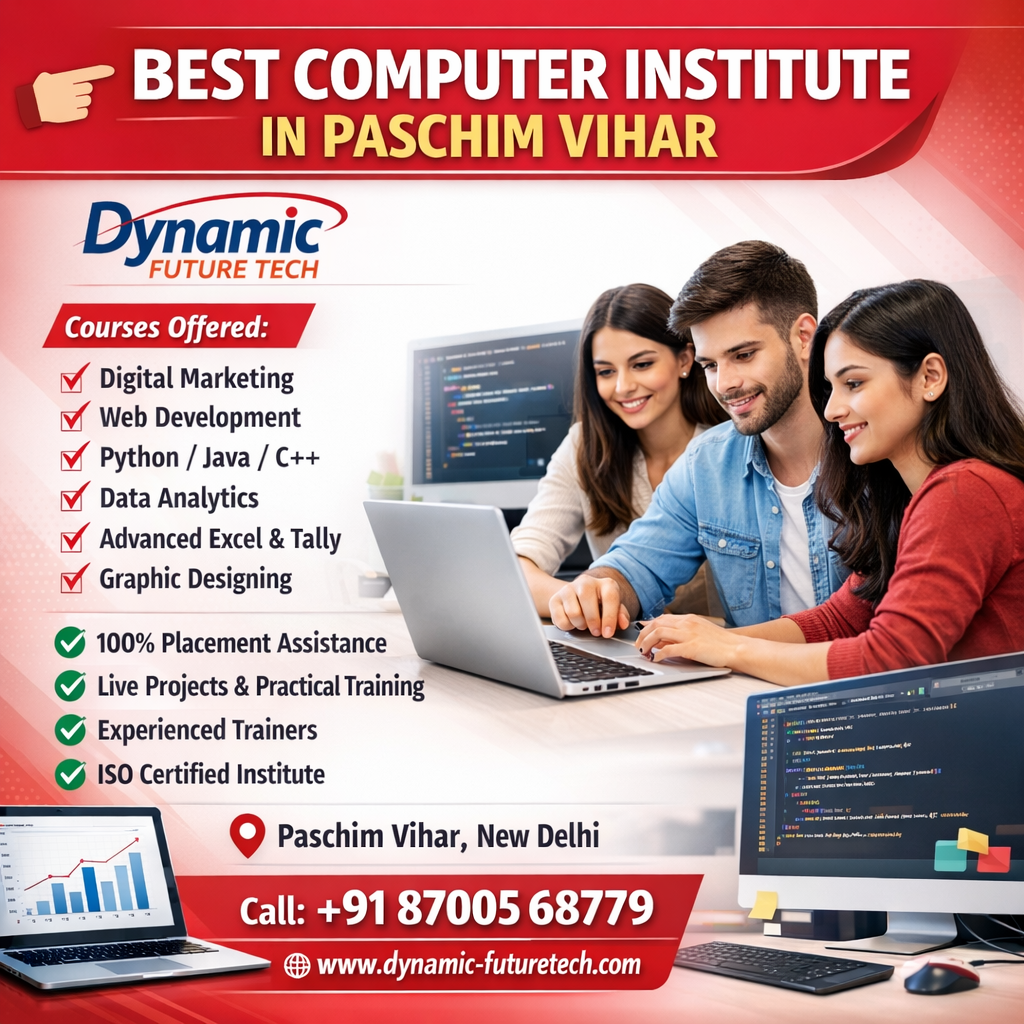 Best Computer Institute in Paschim Vihar