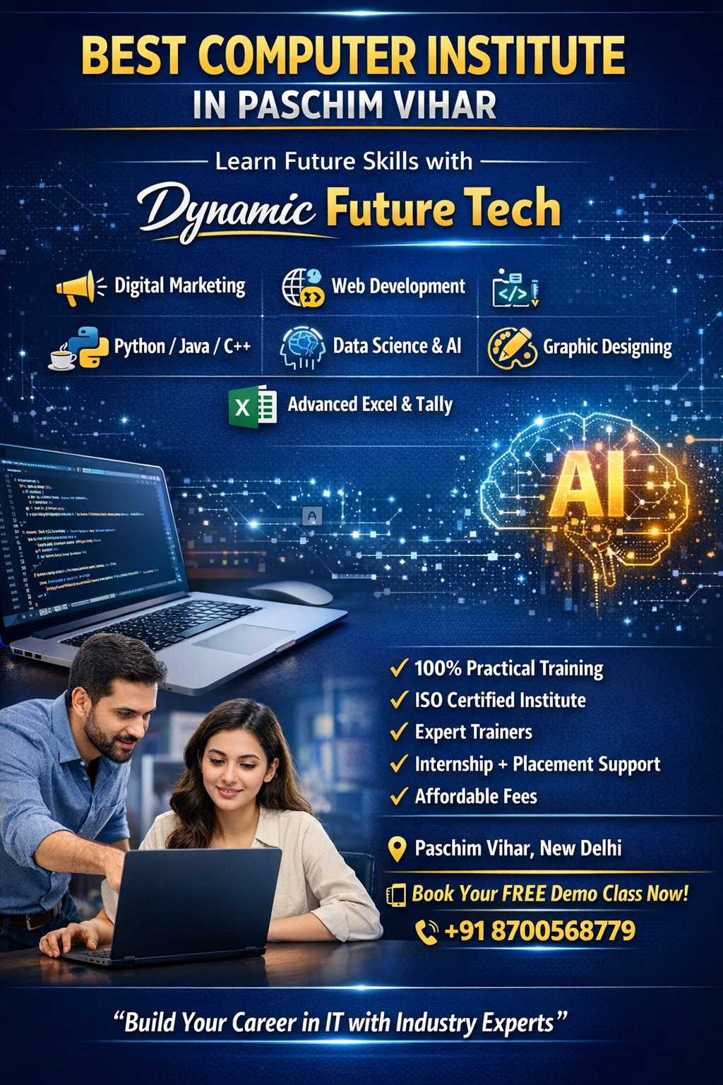 Best Computer Institute in Paschim Vihar
