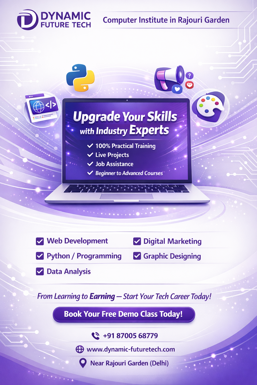 Computer Institute in Rajouri Garden