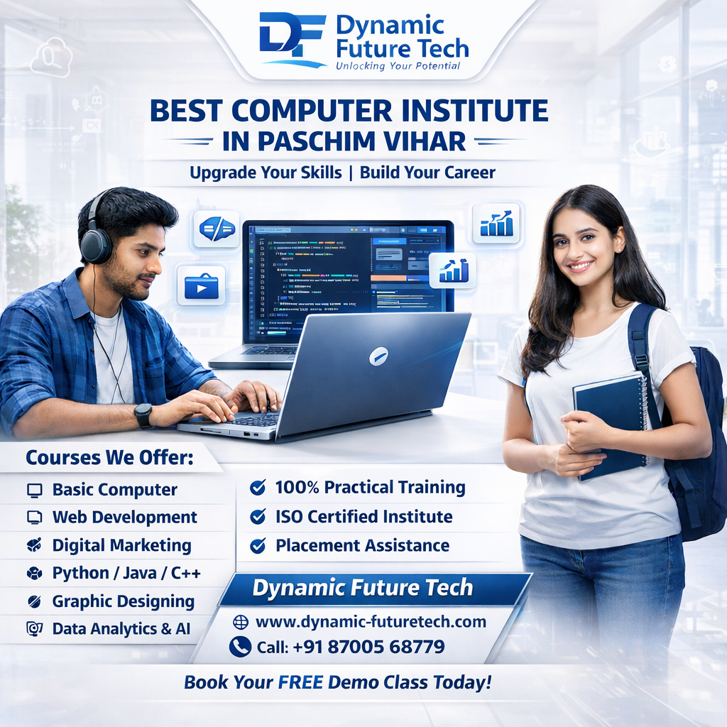 Best Computer Institute in Paschim Vihar