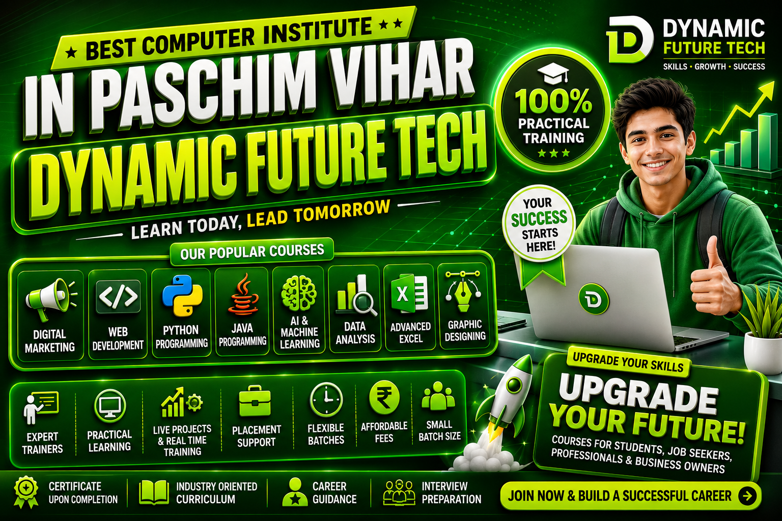 Best Computer Institute in Paschim Vihar