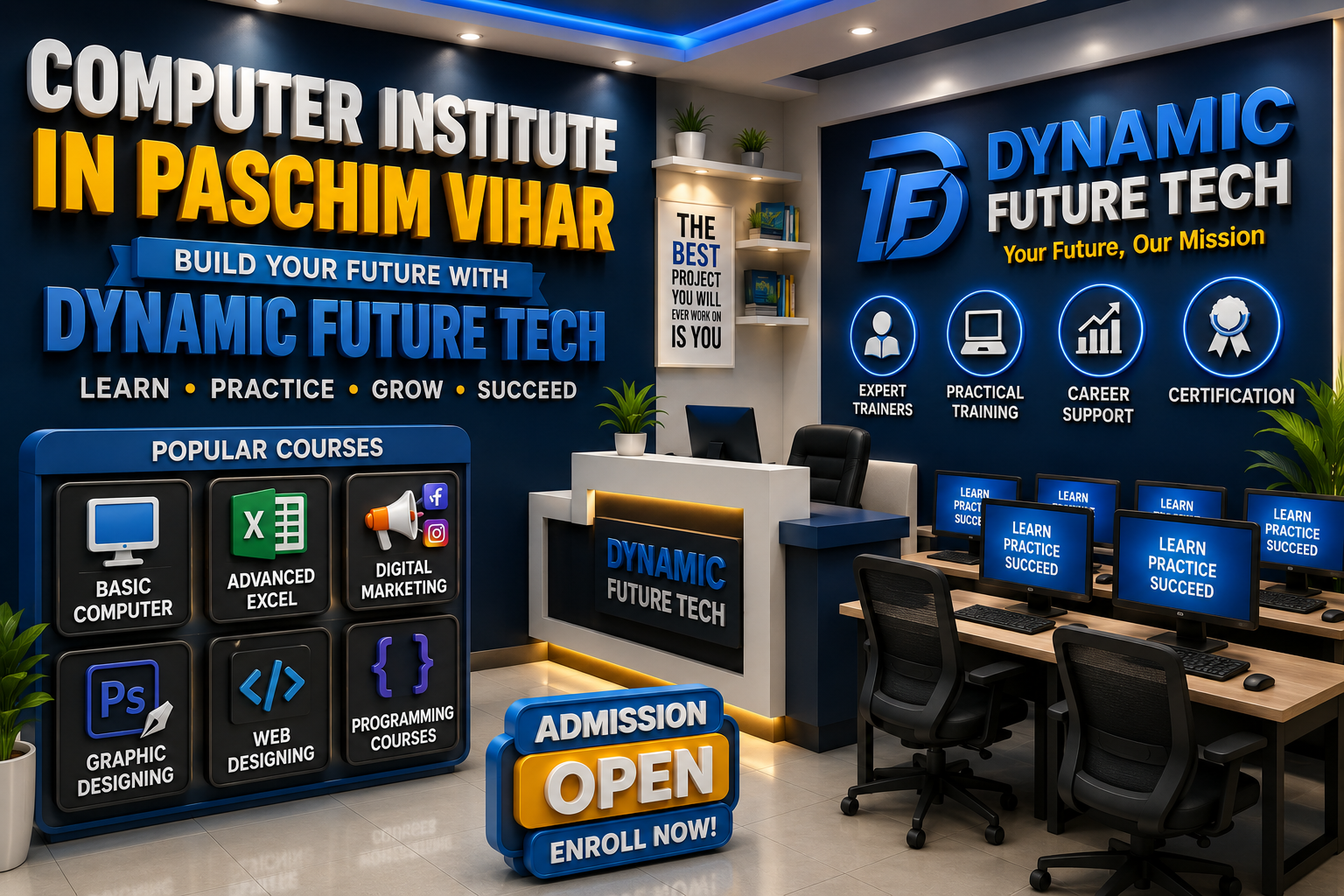 Computer Institute in Paschim Vihar