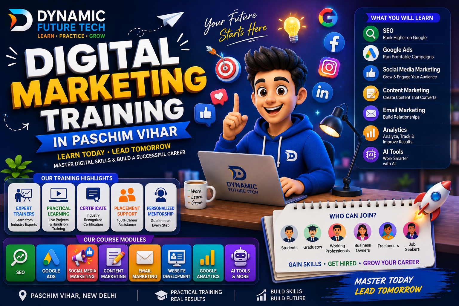 Digital Marketing Training in Paschim Vihar