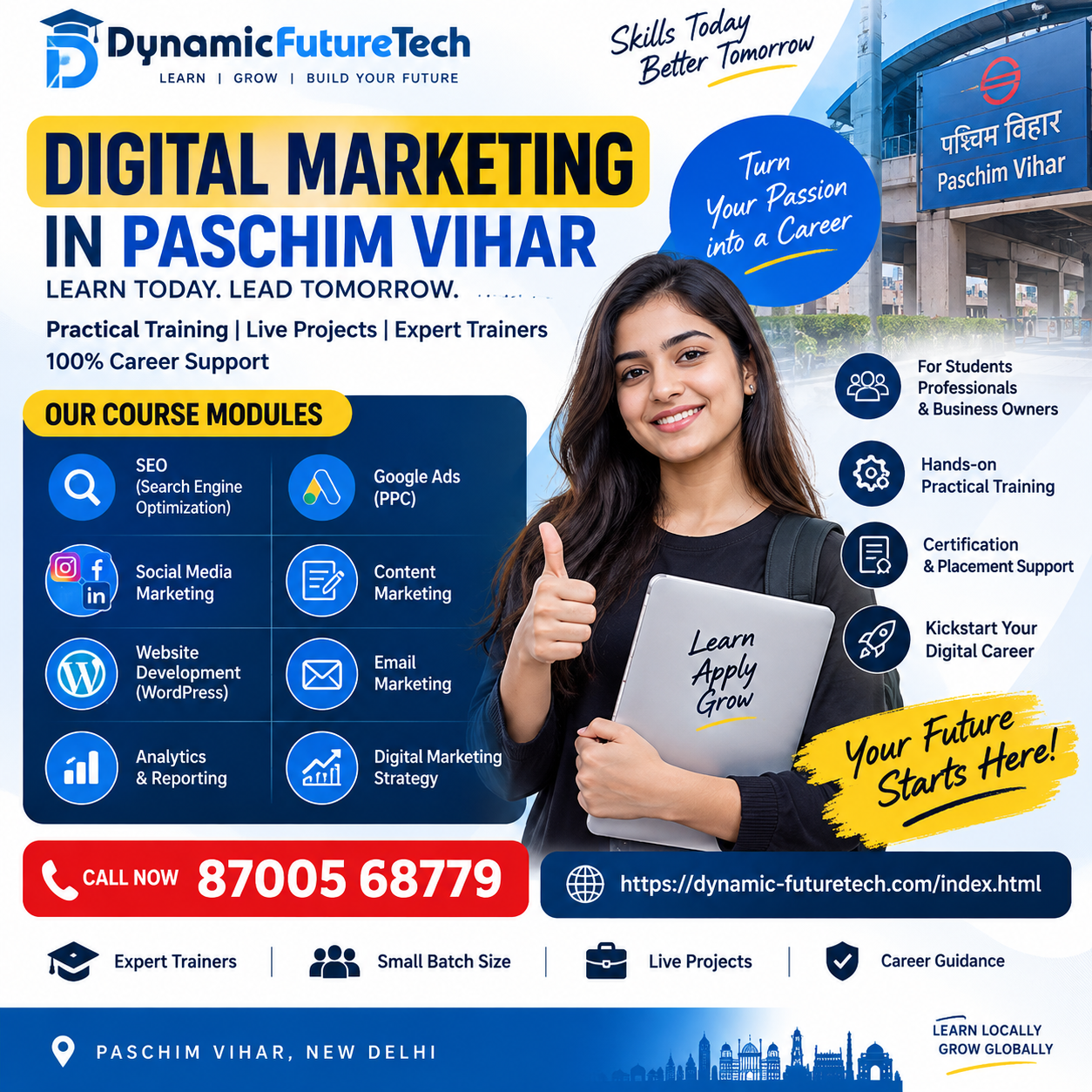 Digital Marketing Institute in Paschim Vihar