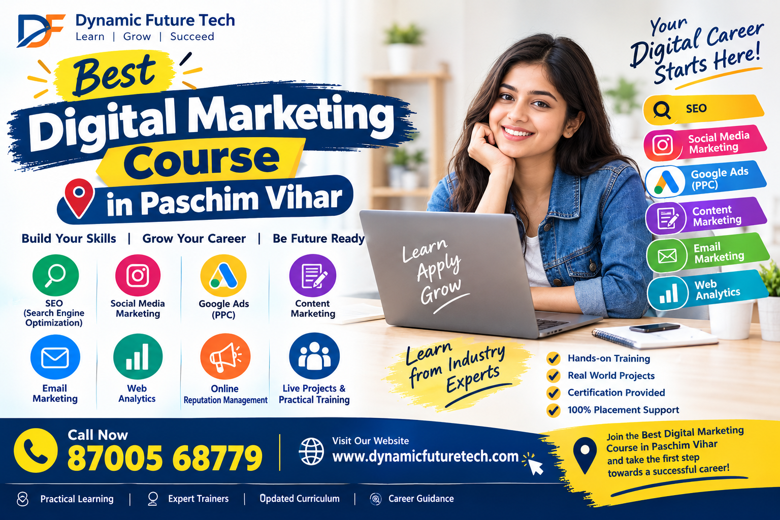 best digital marketing course in paschim vihar